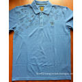 Men's Screen Printed Short Sleeve Polo Tee Shirts